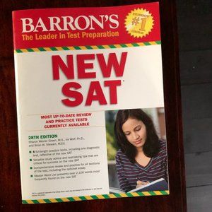 Barron's NEW SAT, 28th Edition (Barron's Sat) ~ SAT Prep Book